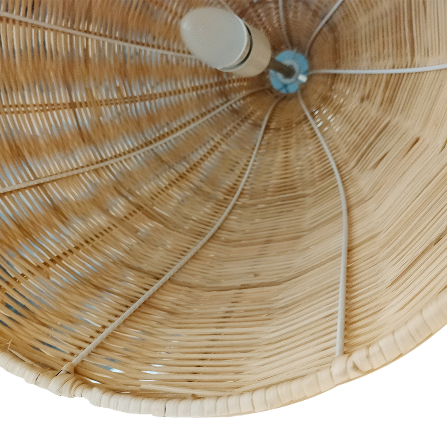 rattan ceiling light 8