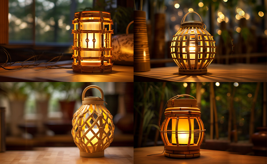 What styles of rattan lamps are suitable for sale in Northern Europe?