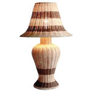 Rattan Wicker Table Lamps,natural Wicker Weave Table Lamp | XINSANXING
