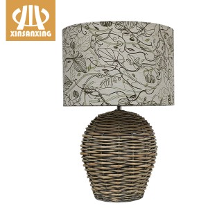 Vintage Bamboo Table Lamp Custom,Factory Price | XINSANXING