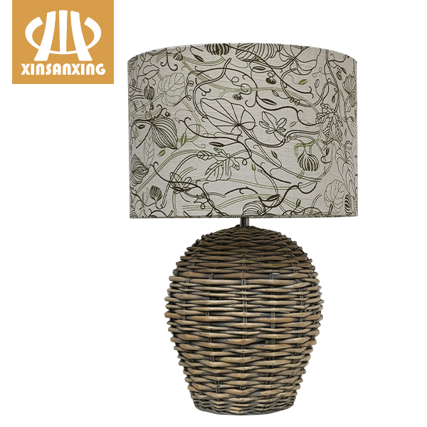 Free sample for best basket weave bamboo pendant lamp manufacturers -
 Vintage Bamboo Table Lamp Custom,Factory Price | XINSANXING – Xinsanxing Lighting