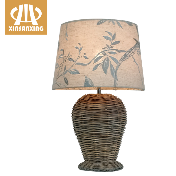 Reasonable price for wholesale basket weave bamboo pendant lamp manufacturer -
 Handmade Table Lamp, Custom Vintage Bamboo Lamp Factory  | XINSANXING – Xinsanxing Lighting