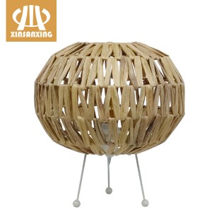 Woven Rattan Table Lamp-Custom Manufacturer | XINSANXING