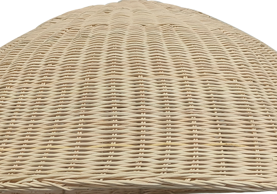 white rattan pendant light 9