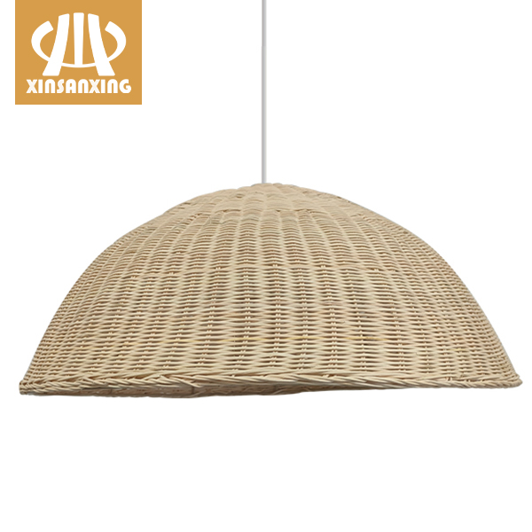 Woven Basket Pendant Light Factory – 
 White Rattan Pendant Light-Custom (No Minimum) | XINSANXING – Xinsanxing Lighting