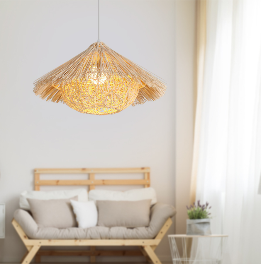 woven pendant lamp 9