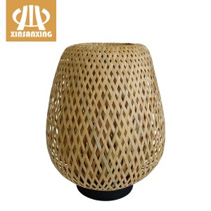 100% Original Factory wholesale bamboo hanging lamp supplier - Wholesale Woven Table Lamp,Bamboo Lamp Factory Custom | XINSANXING – Xinsanxing Lighting