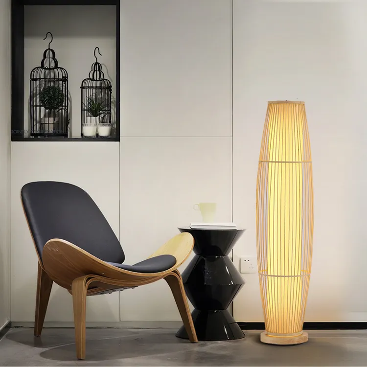 bamboo floor lamps