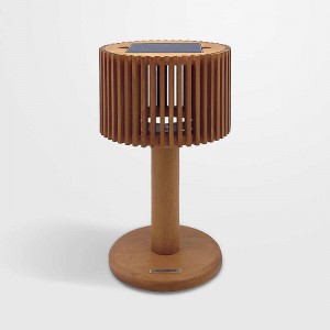 Philben Portable Wooden Solar Table Lamps