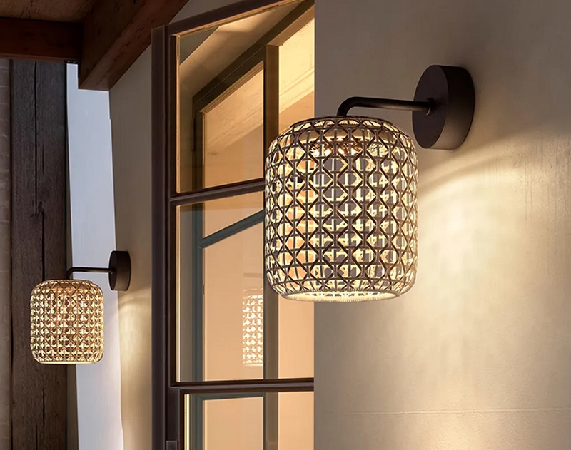 Outdoor Rattan Wall Lights