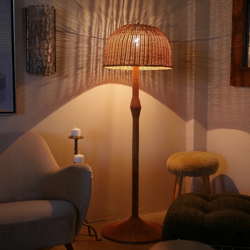 Rattan Floor Lamp Wholesale & Custom