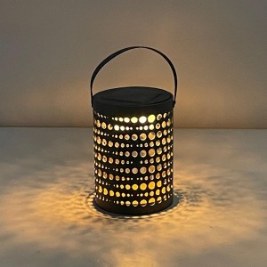 Round Hole Led Solar Lanterns