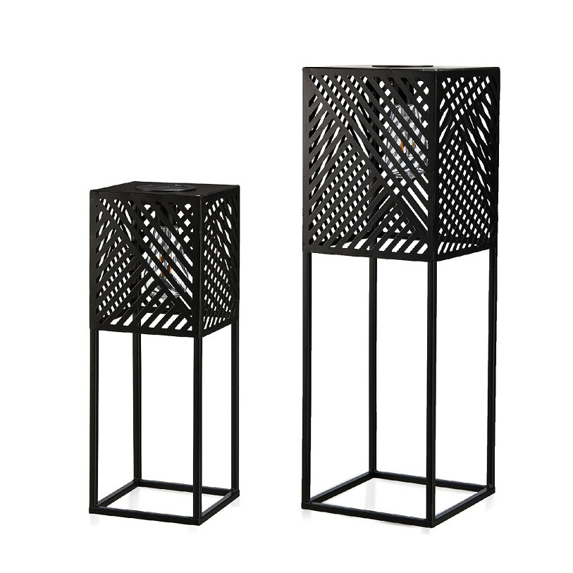 Metal Outdoor Solar Patio Lights